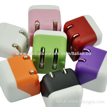 USB Universal Mobile Phone Charger, 1A Output, CE-certified